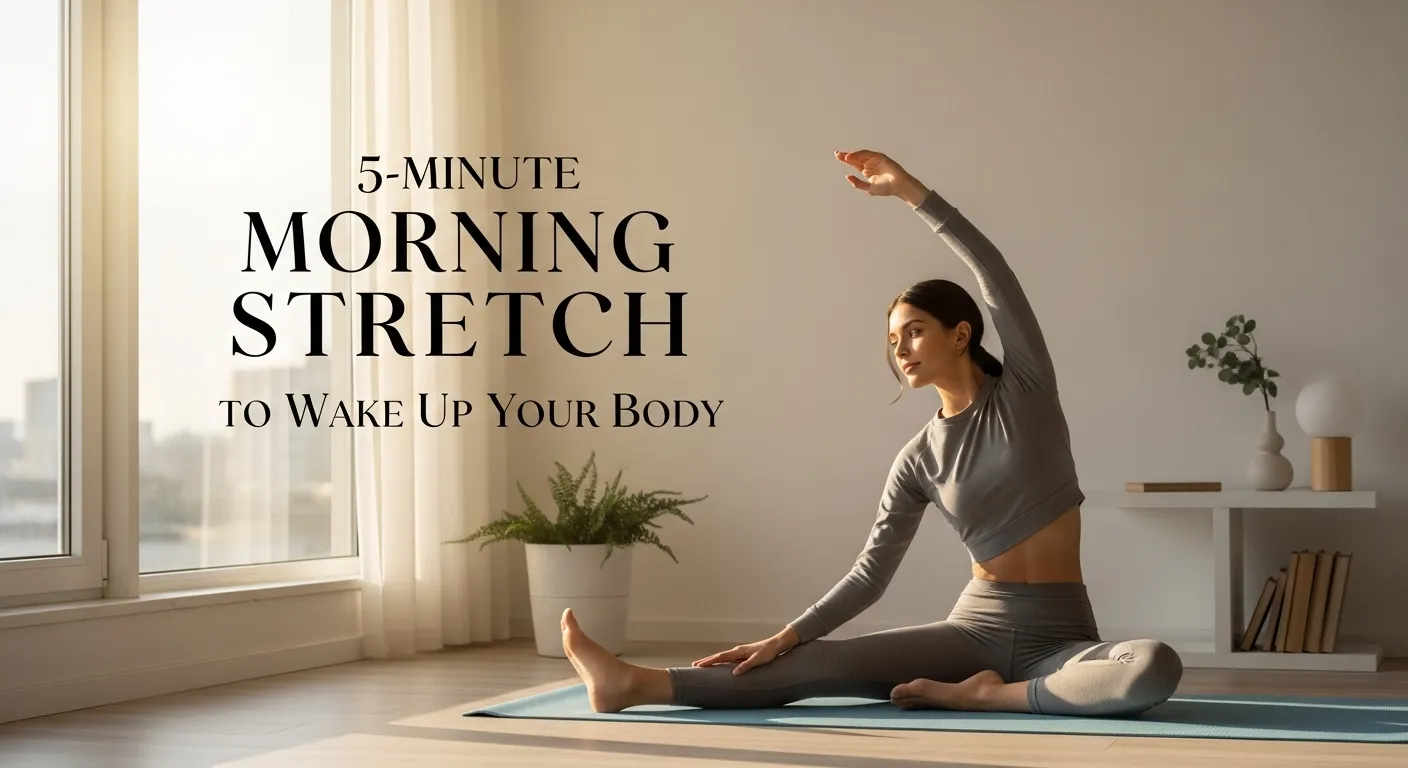 5-Minute Morning Stretch to Wake Up Your Body