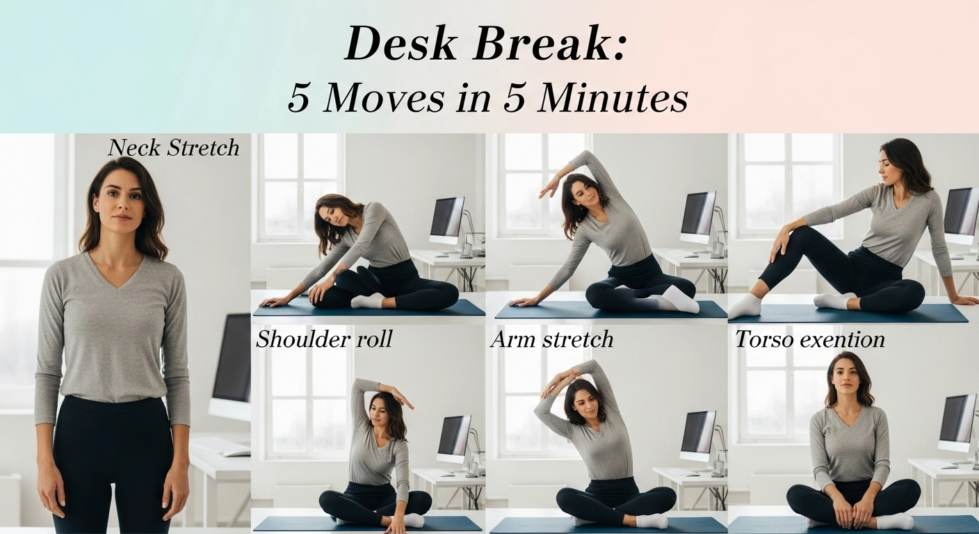 Desk Break 5 Moves in 5 Minutes