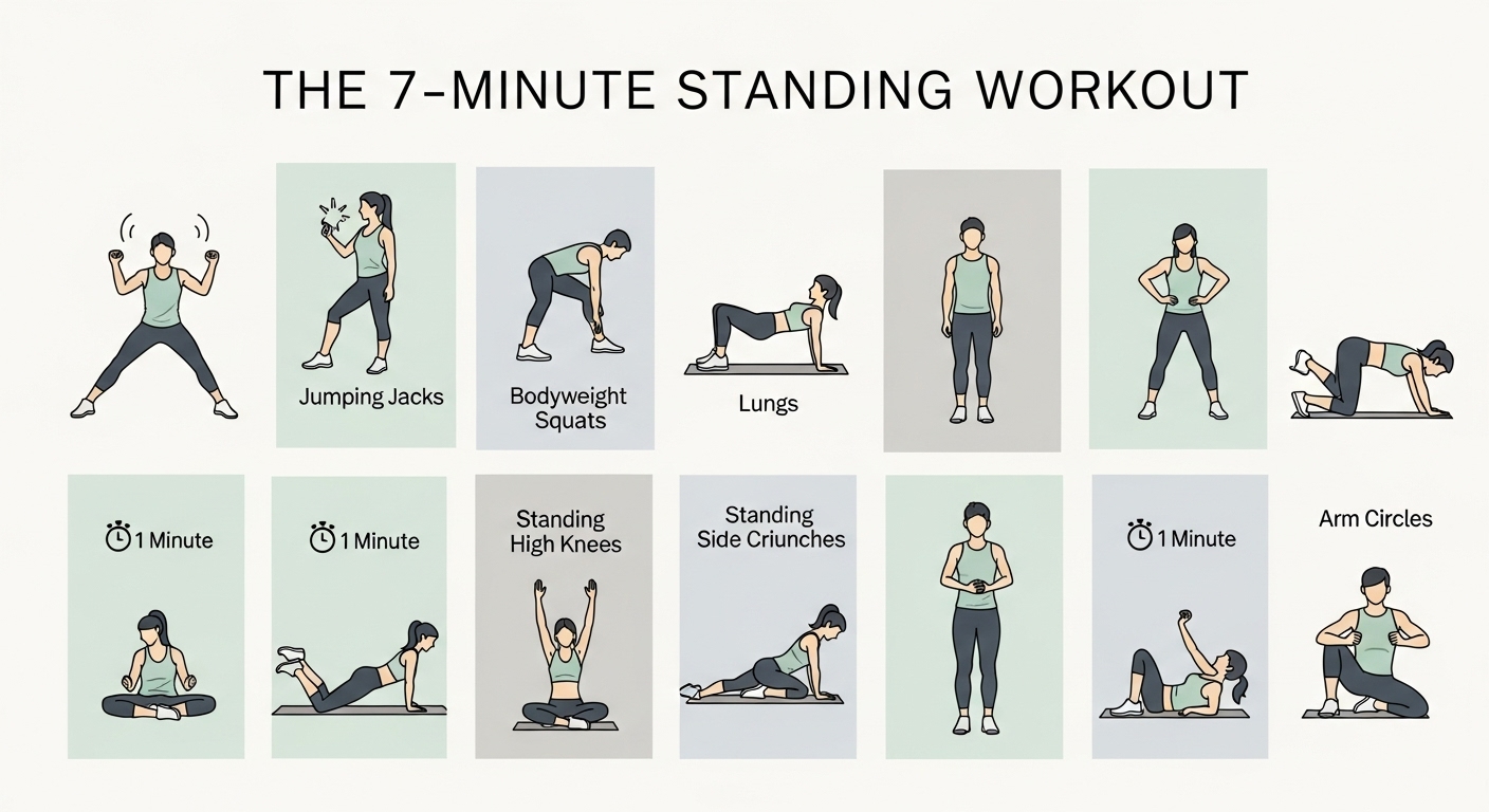 The 7-Minute Standing Workout