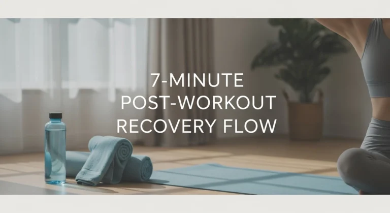 7-Minute Post-Workout Recovery Flow