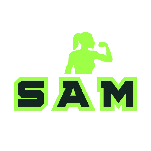 A Sam Busy Fitness logo