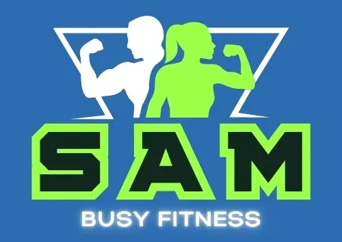 A Sam Busy Fitness logo